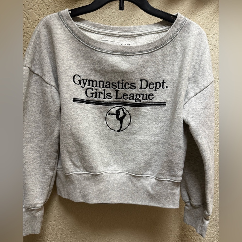 Abercrombie Kids Gray Gymnastics Sweatshirt